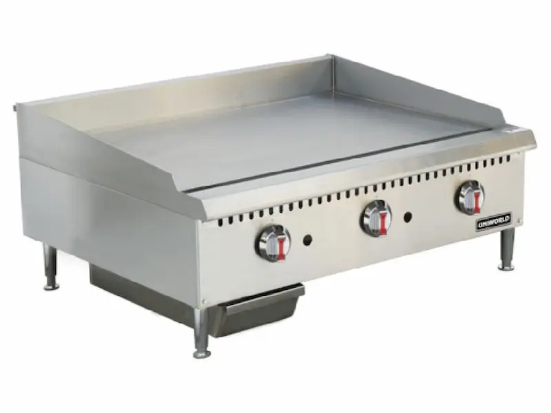Griddle Gas, Alat Masak Komersial dengan Kontrol Suhu Akurat dan Panas Merata Cepat